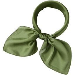 Bellonesc Womens Scarfs 100% Silk Small Square Scarves 21 x 21 Real silk Hair Scarfs Neckscarfs for Women