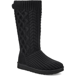 Womens UGG Classic Cardi Cabled Knit