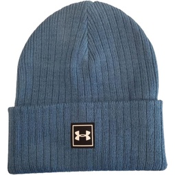 Under Armour Mens Truckstop Beanie One Size Fits All (Acadia (446)/Black)