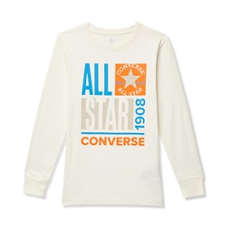 Converse Kids All Star Long Sleeve Tee (Big Kids)