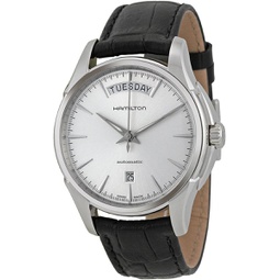 Hamilton Jazzmaster Automatic Silver Dial Black Leather Mens Watch H32505751