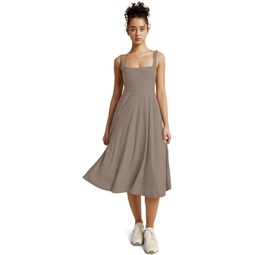 Beyond Yoga Featherweight At The Ready Square Neck Dress