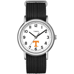Timex Unisex Weekender 38mm Watch - Tennessee Volunteers with Slip-Thru Single Layer Strap