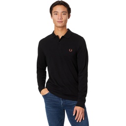 Fred Perry Long Sleeve Plain Fred Perry Shirt