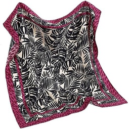 STARWHISPER 100% Pure Mulberry Silk Scarf-27x27 14MM Pure Silk Twill Scarf for Women Square Scarf with Gift Packaging