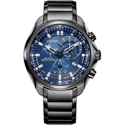 Citizen Mens Eco-Drive Sport Luxury Watch in Stainless Steel