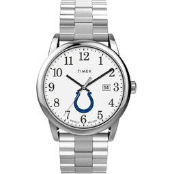 TIMEX Mens Easy Reader 38mm Watch - Indianapolis Colts with Expansion Band