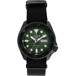 SEIKO 5 Sports Automatic Green Camouflage Dial Mens Watch SRPJ37K1