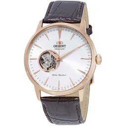 Orient Open Heart Automatic White Dial Mens Watch FAG02002W0
