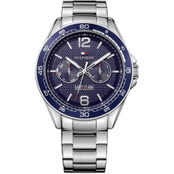 Tommy Hilfiger Mens 1791366 Sophisticated Sport Analog Display Quartz Silver Watch