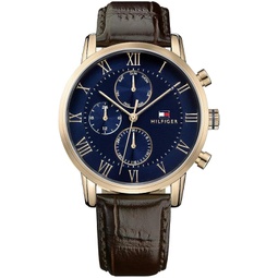 Tommy Hilfiger Mens 1791399 SOPHISTICATED SPORT Analog Display Quartz Brown Watch