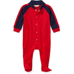 Polo Ralph Lauren Kids Cotton Shawl-Collar Coverall (Infant)