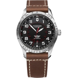 Victorinox Reloj V241973 Airboss Black Dial Strap