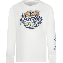 Hurley Kids Long Sleeve Oasis Graphic T-Shirt (Little Kids)