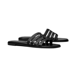 Womens Tory Burch Ines Cage Slides