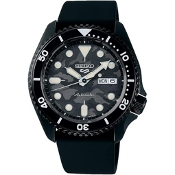 SEIKO 5 Sports Yuto Horigome Limited Edition Black Camouflage Dial Automatic Watch SRPJ39