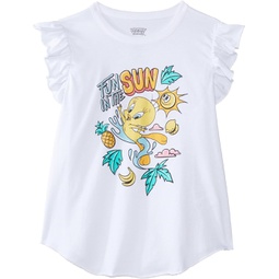 Chaser Kids Looney Tunes - Fun in The Sun Shirttail Tee (Toddler/Little Kids)