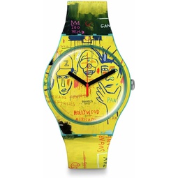 Swatch Hollywood Africans by JM Basquiat Quartz Watch