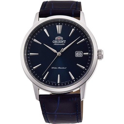 Orient Automatic Blue Dial Blue Leather Mens Watch RA-AC0F06L10B