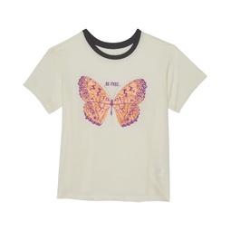 Tiny Whales Be Free Boxy Tee (Toddler/Little Kids/Big Kids)