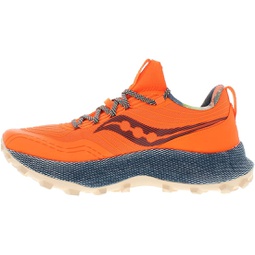 Saucony Endorphin Trail Mens Shoes Size 8, Color: Orange