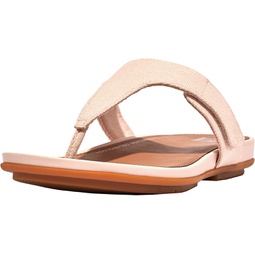 FitFlop Womens Gracie Adjustable Canvas Toe-Post Sandal