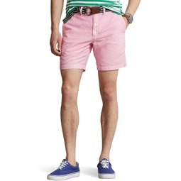 Polo Ralph Lauren 8 Straight Fit Linen-Cotton Shorts