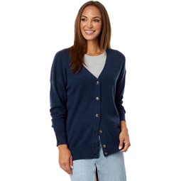 Womens Madewell V-Neck Relaxed Cardigan