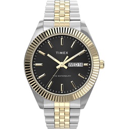 Timex Mens Waterbury Legacy Day-Date 41mm TW2V17600VQ Quartz Watch