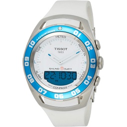 Tissot Mens Sailing Touch Blue Dial Stainless Steel/Rubber Multifunction Watch T056.420.21.041.00