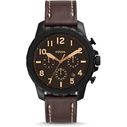 Fossil FS5601 Bowman Chronograph Brown Leather Watch