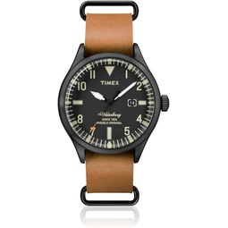 Timex TW2P64700 Mens Heritage Tan Leather Strap Waterbury Watch