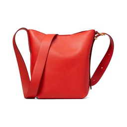 Madewell The Essential Mini Bucket Tote in Leather