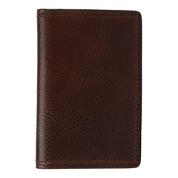 Bosca Dolce Collection - Full Gusset Two-Pocket Card Case w/ ID