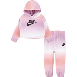 Nike Kids Printed Club Joggers Set (Infant)