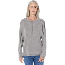Womens Dylan by True Grit Bowery Burnout Henley
