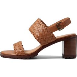 Madewell The Kiera Lugsole Sandal in Woven Leather