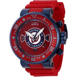 Invicta MLB Washington Nationals Mens Watch - 52mm. Red (42388)