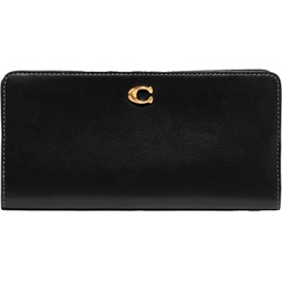 Coach Womens Smooth LTH Skinny Wall Wallet