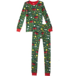 Hatley Kids On The Farm Cotton Pajama Set (Toddler/Little Kids/Big Kids)