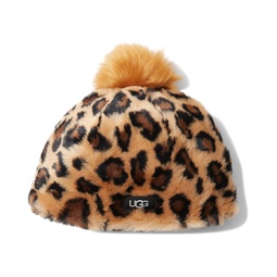 UGG Kids Faux Fur Beanie with Faux Pom (Toddler/Little Kids)