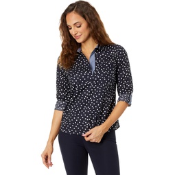 Womens Tommy Hilfiger Popover Dot Roll Tab