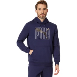 PUMA Essentials+ Logo Lab Holiday Pullover Hoodie