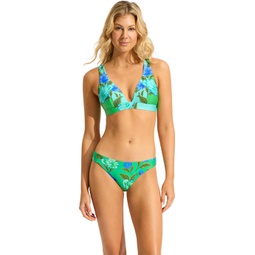 Womens Seafolly Garden Party Reversible Hipster