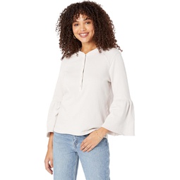 Womens LAmade Alfred Flounced Sleeve Pullover