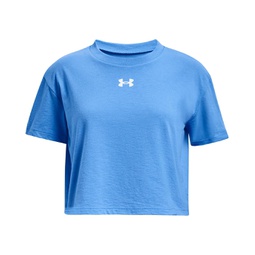 Under Armour Kids Crop Sportstyle Logo Short Sleeve T-Shirt (Big Kids)