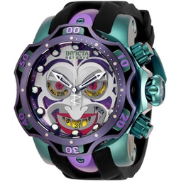 Invicta DC Comics Joker Swiss Ronda Z60 Caliber Mens Watch - 52.5mm. Black. Purple. Green (26950)