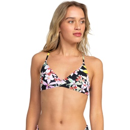 Womens Roxy Beach Classics Athletic Bikini Top