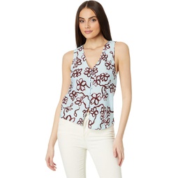 Womens Madewell Cutaway Vest Top in Floral