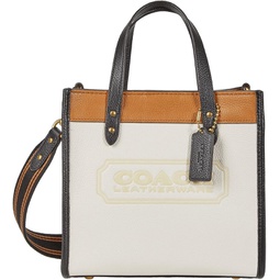 COACH Color-Block Leather Badge Field Tote 22
